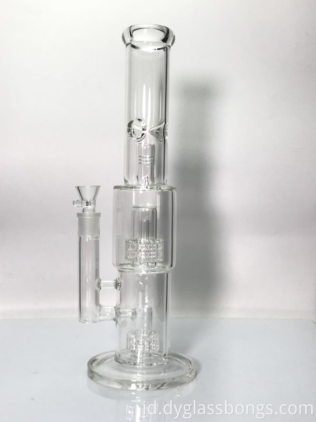 Stereo Domed ShowerHead Glass Water Pipe